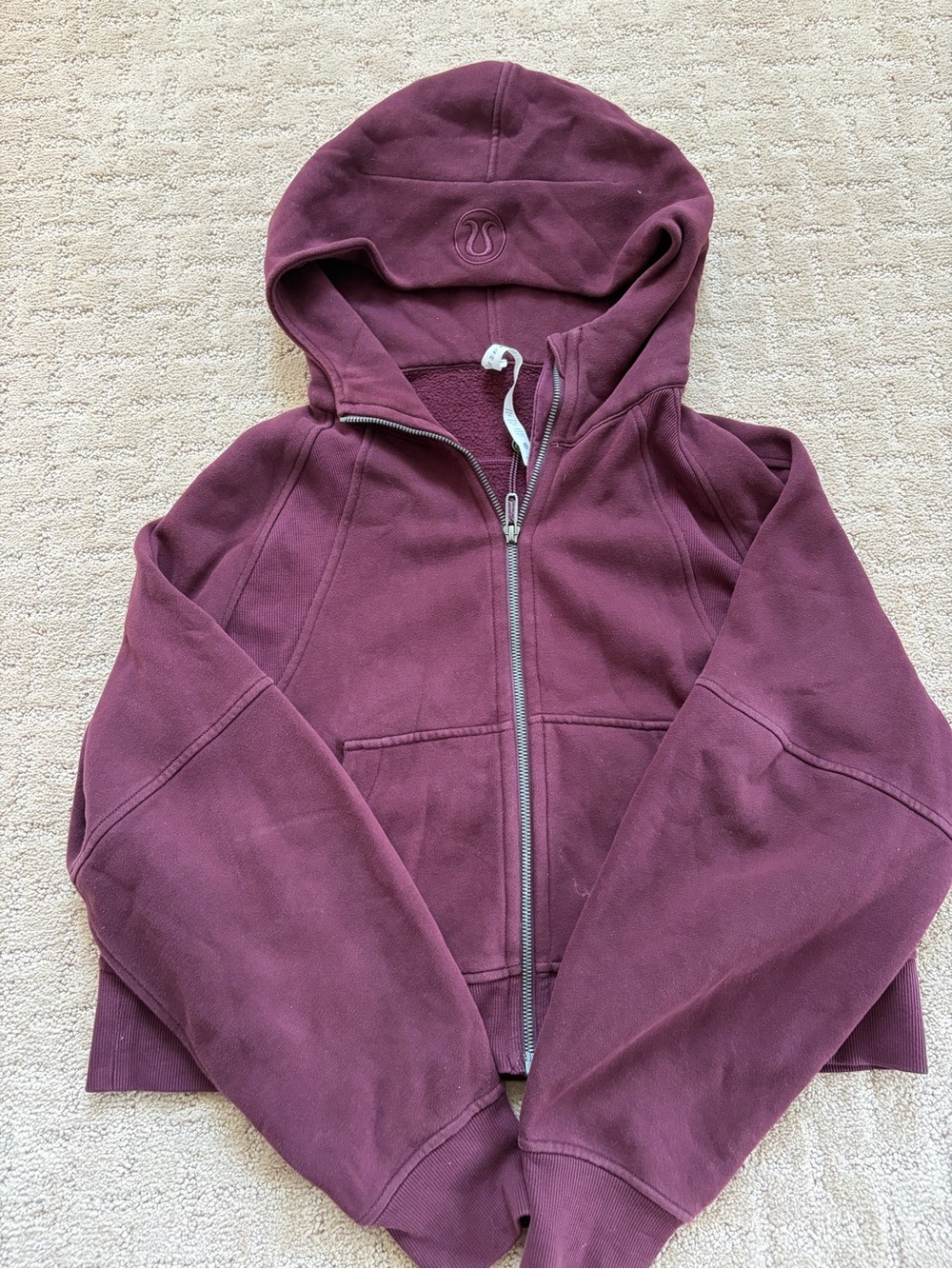 Lululemon Scuba Cropped Zip-Up